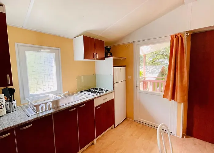 Mobil-home 3 Pièces Avec Terrasse à - Api-1-52-1043 * Camon (Languedoc-Roussillon)