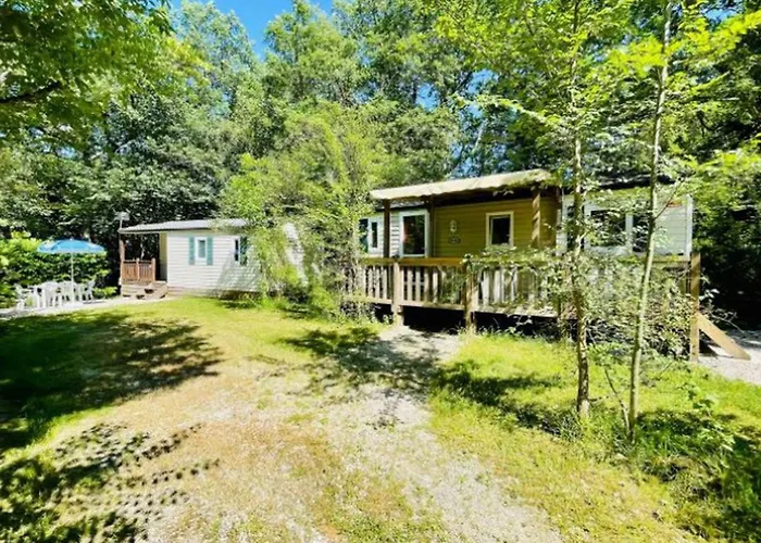 Campeggio Mobil-home 3 Pièces Avec Terrasse à - Api-1-52-1043 Camon (Languedoc-Roussillon)